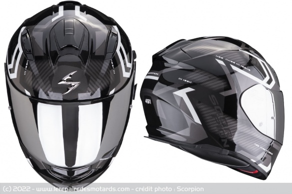 Scorpion casque moto intégral EXO-491 SPIN