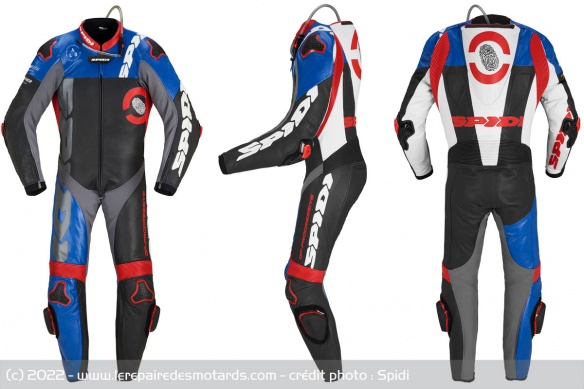 COMBINAISON MOTO CUIR SPIDI LASER PRO PERFORATED