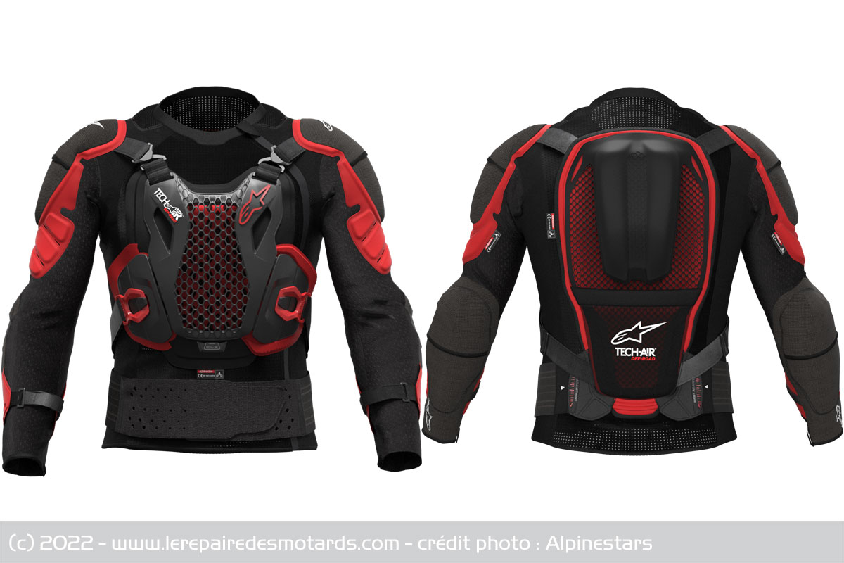 Trois nouveaux airbags moto chez Alpinestars