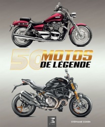 Livre : 50 motos de légende