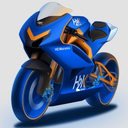 Une moto sportive française à hydrogène