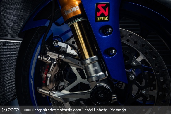 Frein avant de la Yamaha R1 GYTR