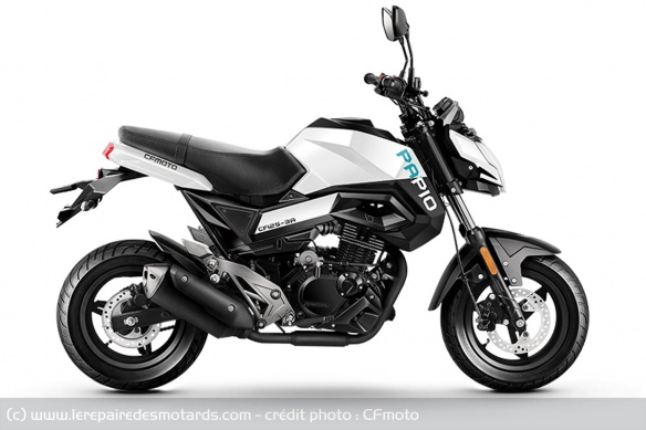 L'actuelle CFMoto Papio 125