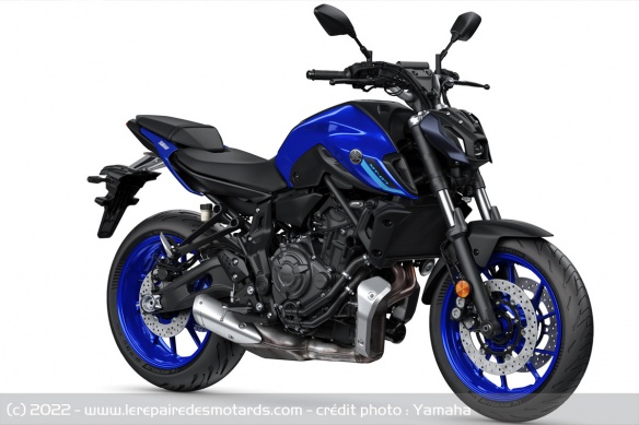 Roadster Yamaha MT-07 Icon blue