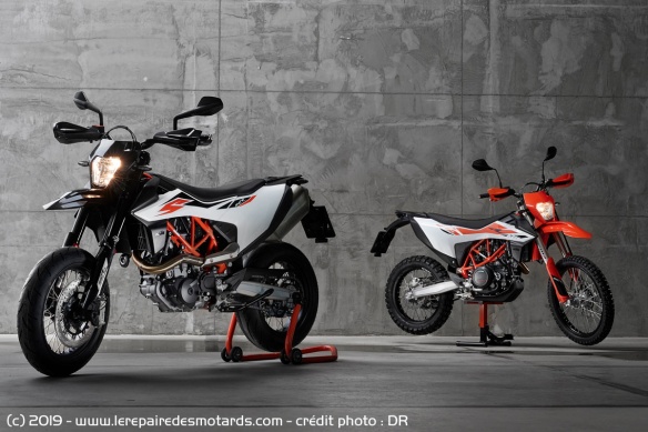 Les KTM 690 SMC R et Enduro R