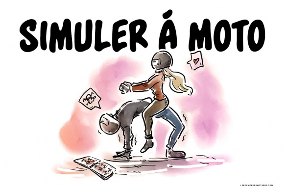 Simuler à moto