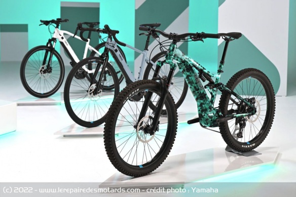 Les trois VAE Yamaha seront commercialisés d'ici fin 2022