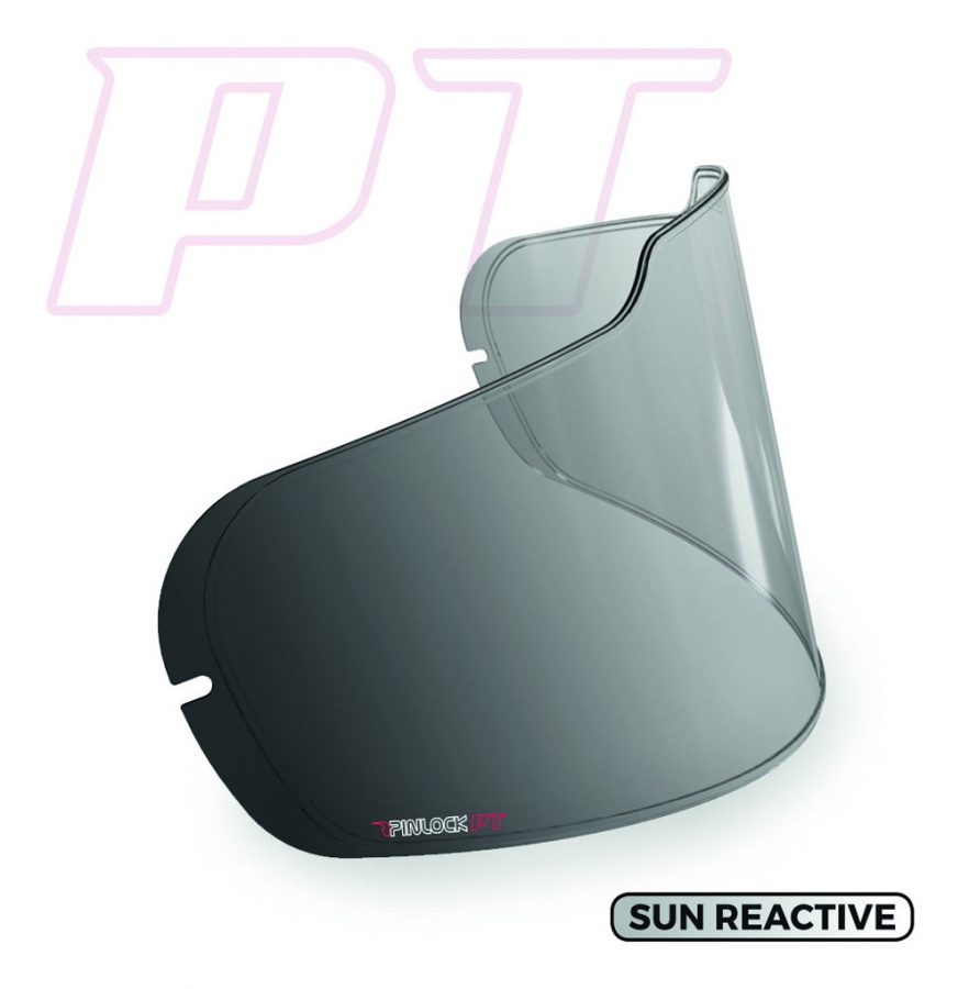 Ecran photochromique antibuée pour casque