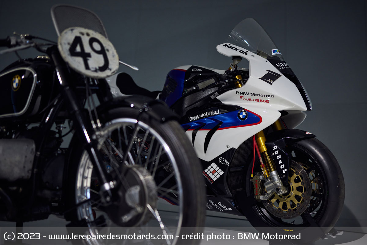 Exposition pour les 100 ans de BMW Motorrad