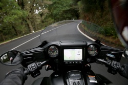 L'île de Madère en moto Indian