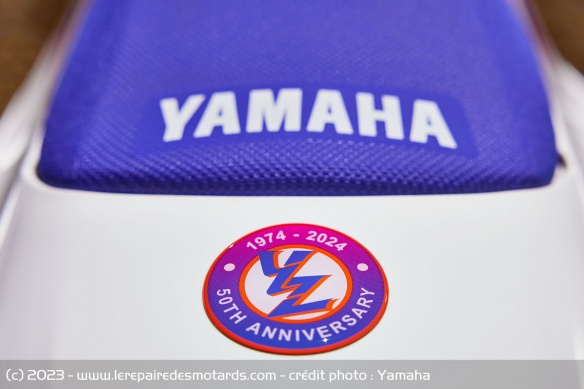 Yamaha célèbre le demi-siècle de la série YZ