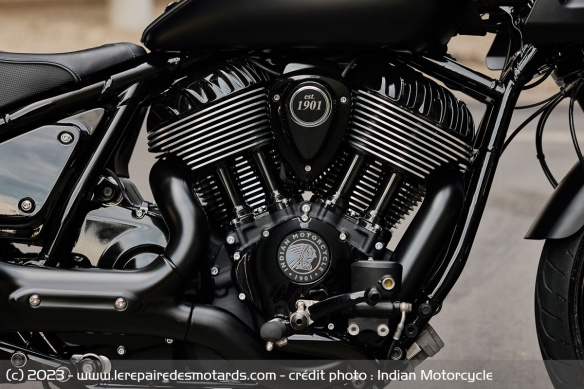 Le V-Twin Thunderstroke 116 de l'Indian Sport Chief