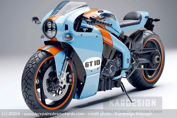 Concept bike Ford GT10 par Kardesign