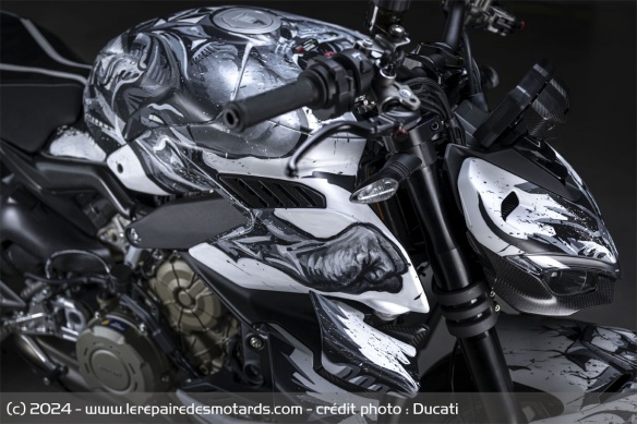 Prépa Ducati Streetfighter V4 Lamborghini Centauro