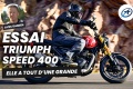 Essai roadster Triumph Speed 400