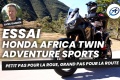 Essai trail Honda CRF1100L Africa Twin Adventure Sports