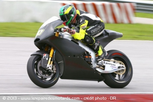 Michael Laverty teste la CRT du team PBM - Photo : DR