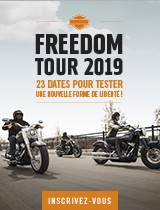 Essais Harley-Davidson Freedom Tour 
