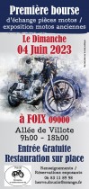 Première bourse d'échange pièces moto à Foix 09000