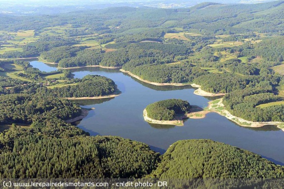 Balade en Morvan : le barrage de Chaumecon