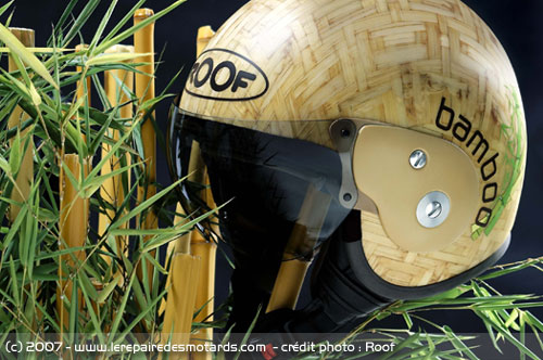 casque Roof en fibres de bambou