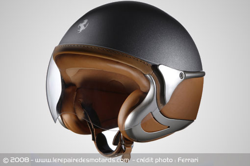 casque Jet Ferrari