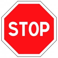 panneau Stop