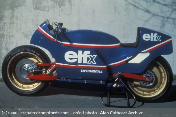 L'ELF X fut le premier prototype à voir le jour, en 1978