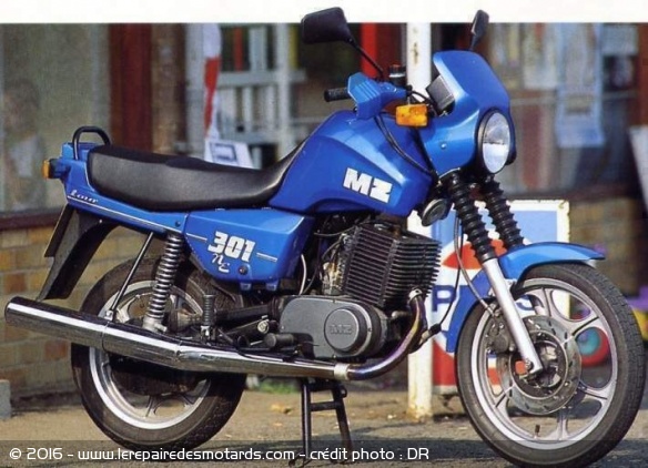 Les dix motos de série les plus moches : MZ 301