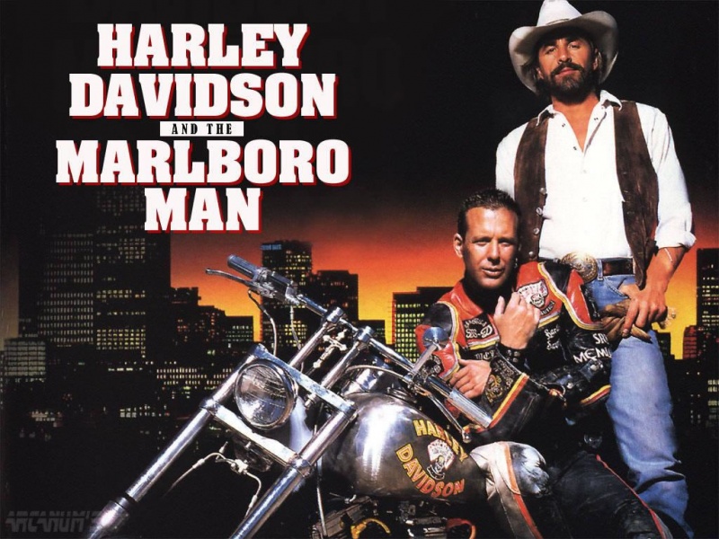 Film moto : Harley-Davidson et l'homme aux santiags