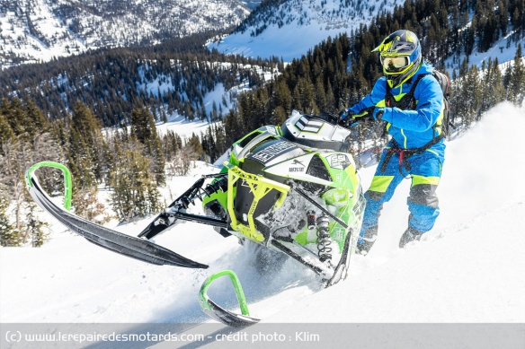 C'est par la motoneige que Klim a fait ses débuts C'est par la motoneige que Klim a fait ses débuts