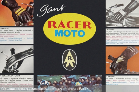 La première collection moto a vu le jour en 1970