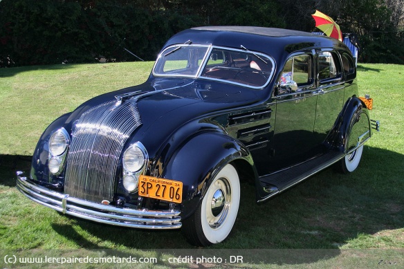 Courtney fut très inspiré par le style de la Chrysler Airflow de 1934