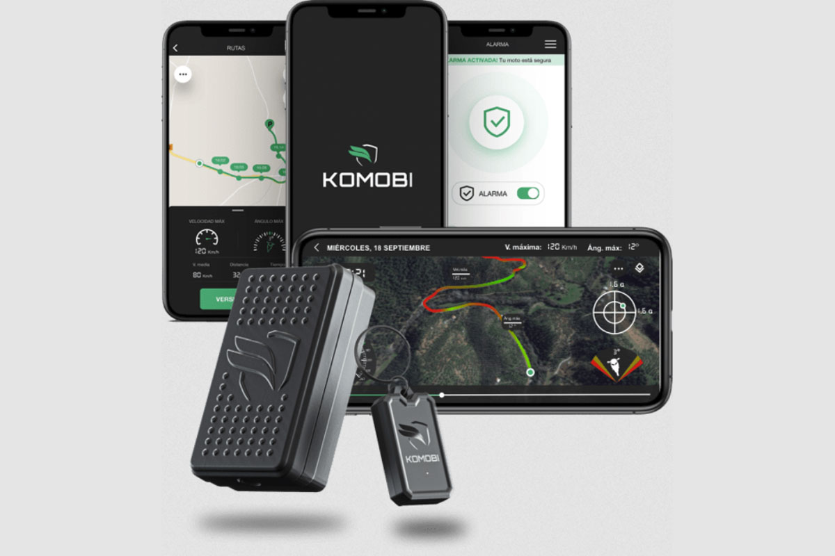 Alarme moto connectée 100% main libre Bluetooth - GSM / GPS
