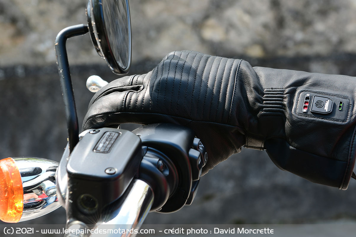 RACER1927® - CONNECTIC 5 gants chauffants ski - gants chauffants moto