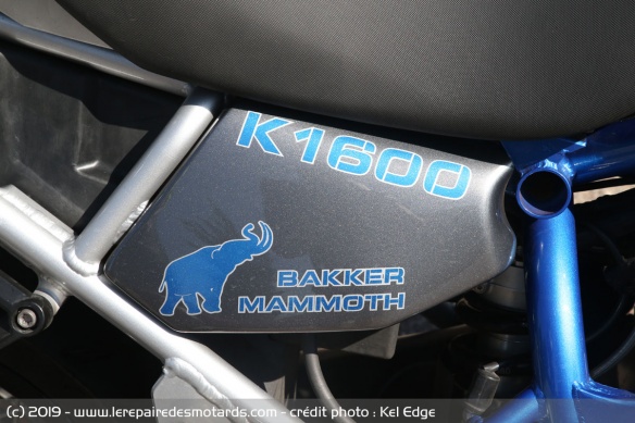 Bien que moins lourde qu'une K-16 GT, la Mammoth porte bien son nom