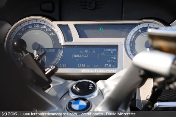 tableau de bord BMW K 1600 GTL Exclusive