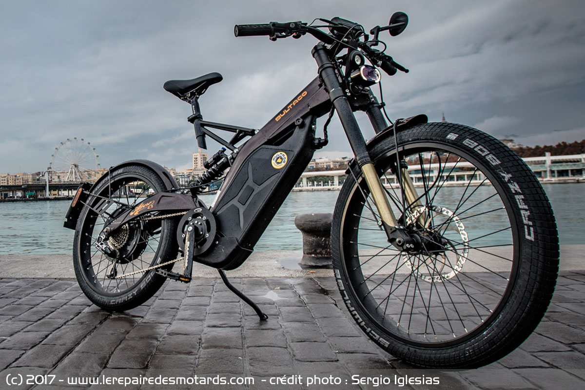 Moto-vélo électrique Bultaco Brinco