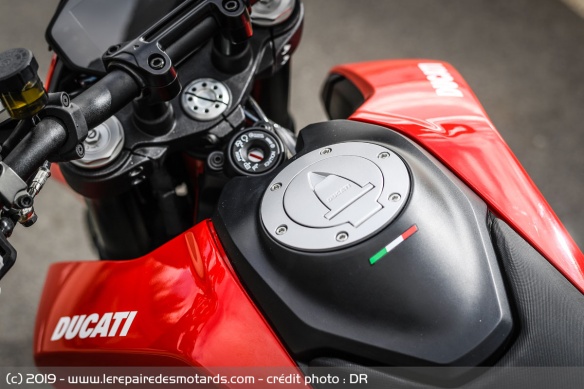 Bouchon de réservoir de la Ducati Hypermotard 950