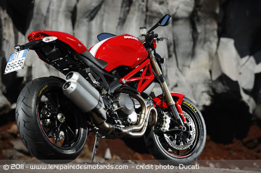 Ducati Monster 1100 Evo ABS et DTC