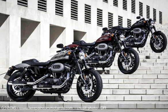Les coloris de la Harley-Davidson Roadster