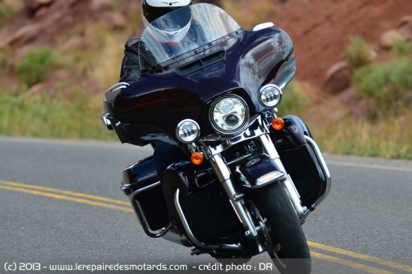 Essai Harley Davidson Ultra Classic et Ultra limited Rushmore