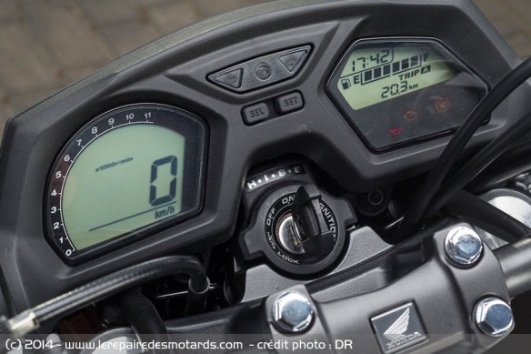 Tableau de bord et compteur Honda CB 650 F