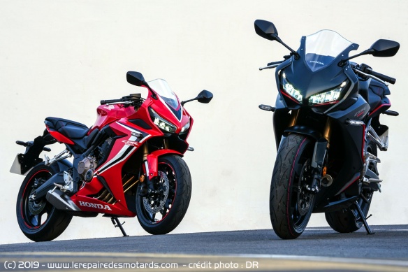 Coloris Honda CBR650R