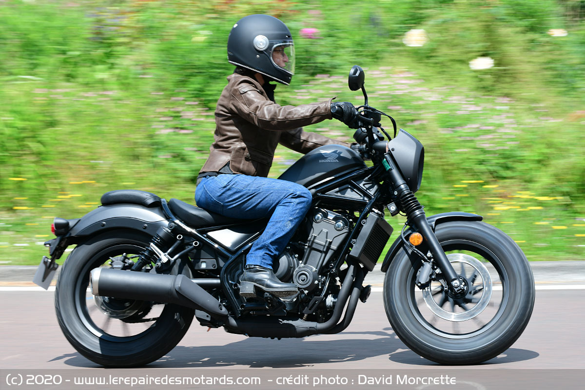 Essai moto Honda CMX 500 Rebel S