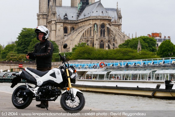 Honda MSX 125 à Paris