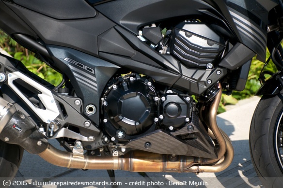 Moteur de la Kawasaki Z800e SE