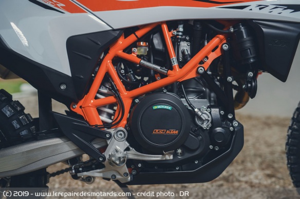 Le moteur de la KTM 690 Enduro R