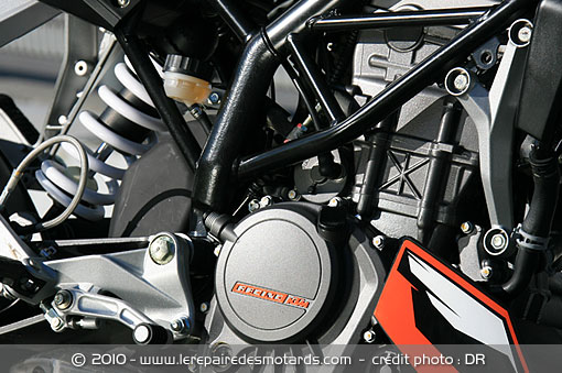 KTM 125 Duke bloc moteur