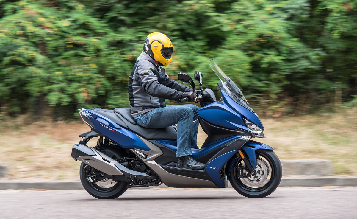 COMMODO GAUCHE G SUZUKI 400 BURGMAN SCOOTER